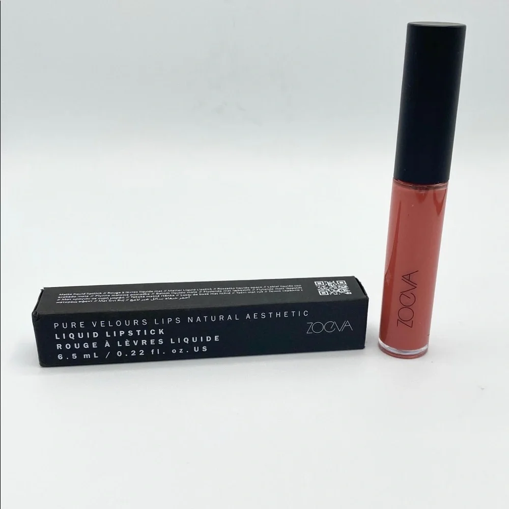 Zoeva | Liquid Lipstick Pure Velours Matte Made in Italy Natural Aesthetic BNIB